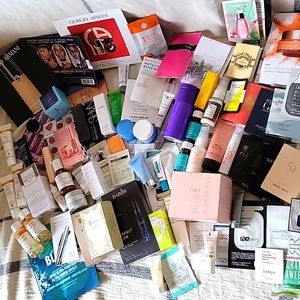 100± Luxury Skincare Hair & Makeup Lot Armani, Ren, Aesop, NARS, Clarins & more